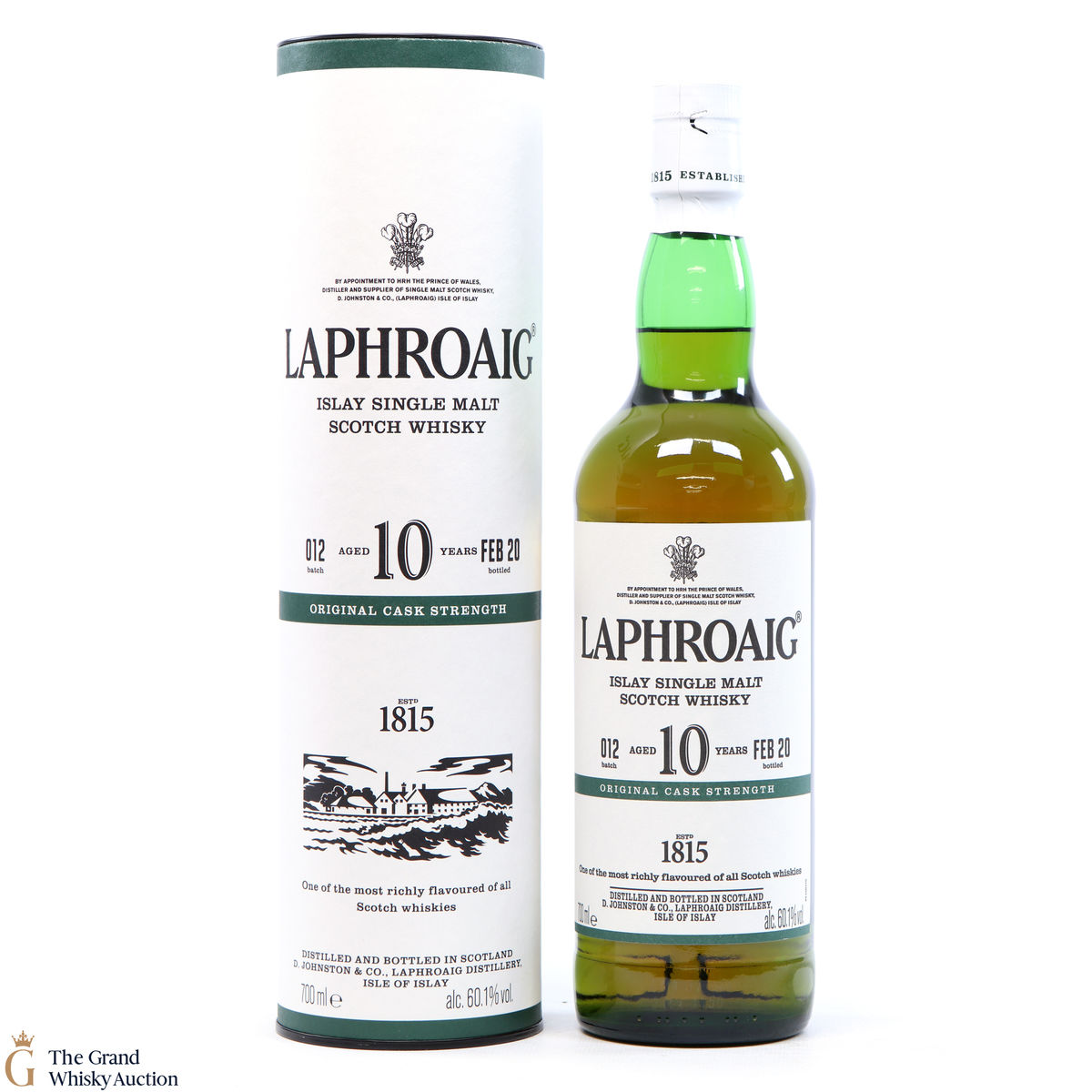 Laphroaig - 10 Year Old - Original Cask Strength Batch #012