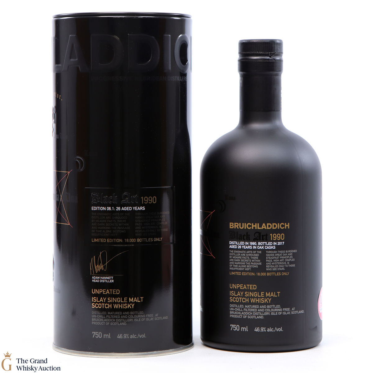Bruichladdich - 26 Year Old 1990 Black Art Edition 6.1
