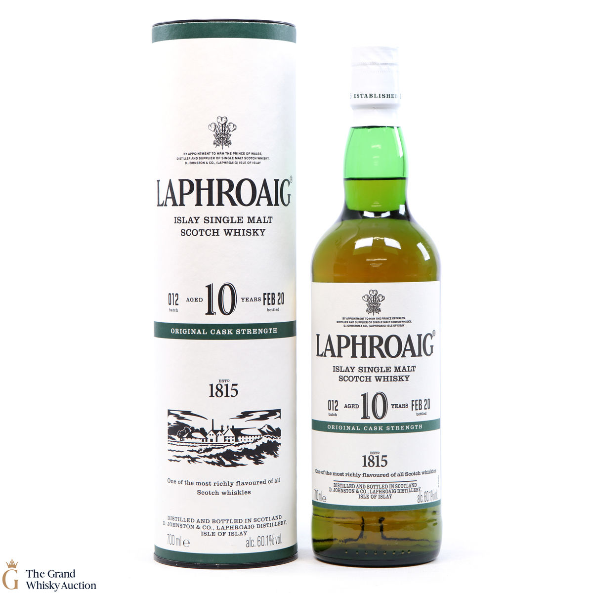 Laphroaig - 10 Year Old - Original Cask Strength Batch #012