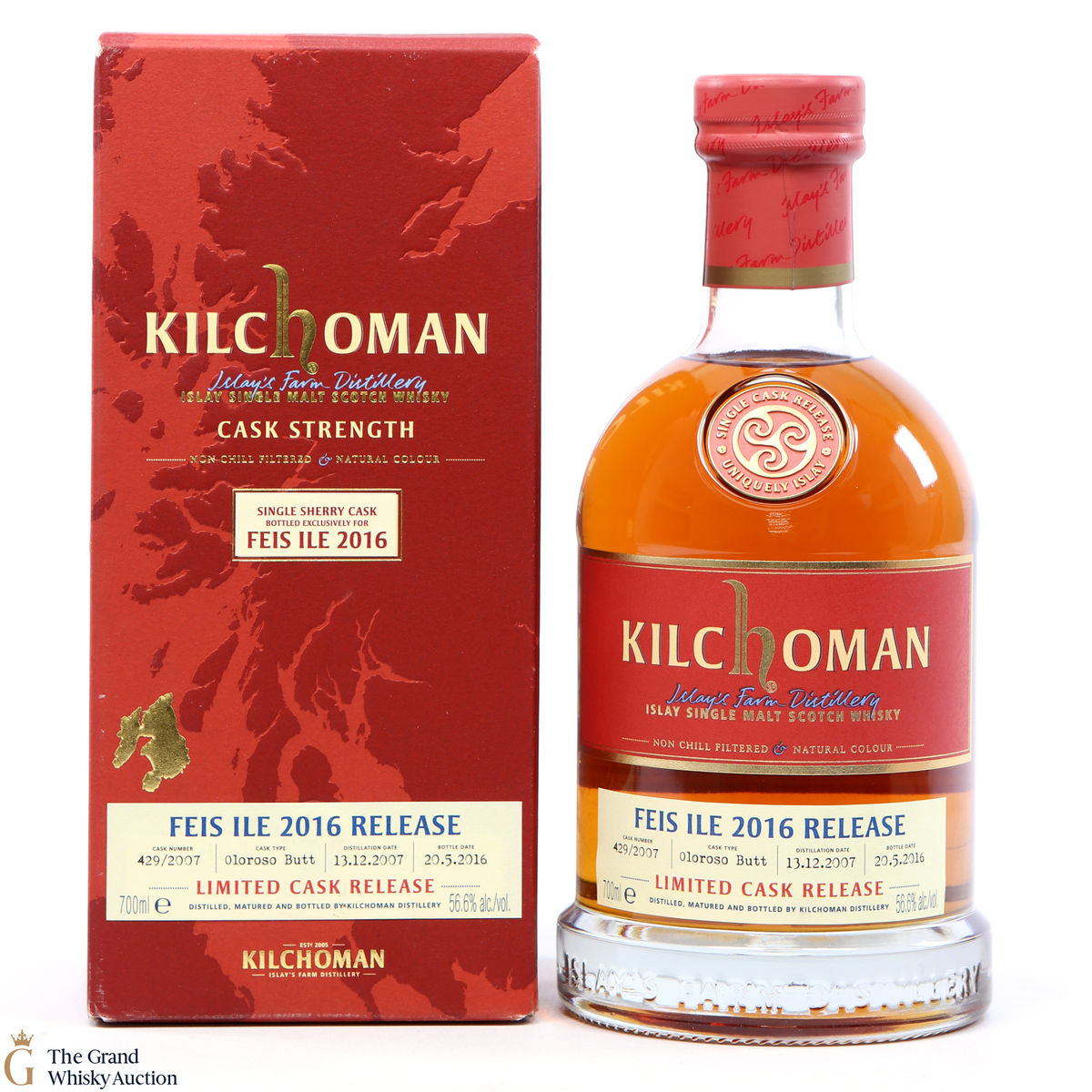 Kilchoman - 2007 Single Oloroso Butt Feis Ile 2016