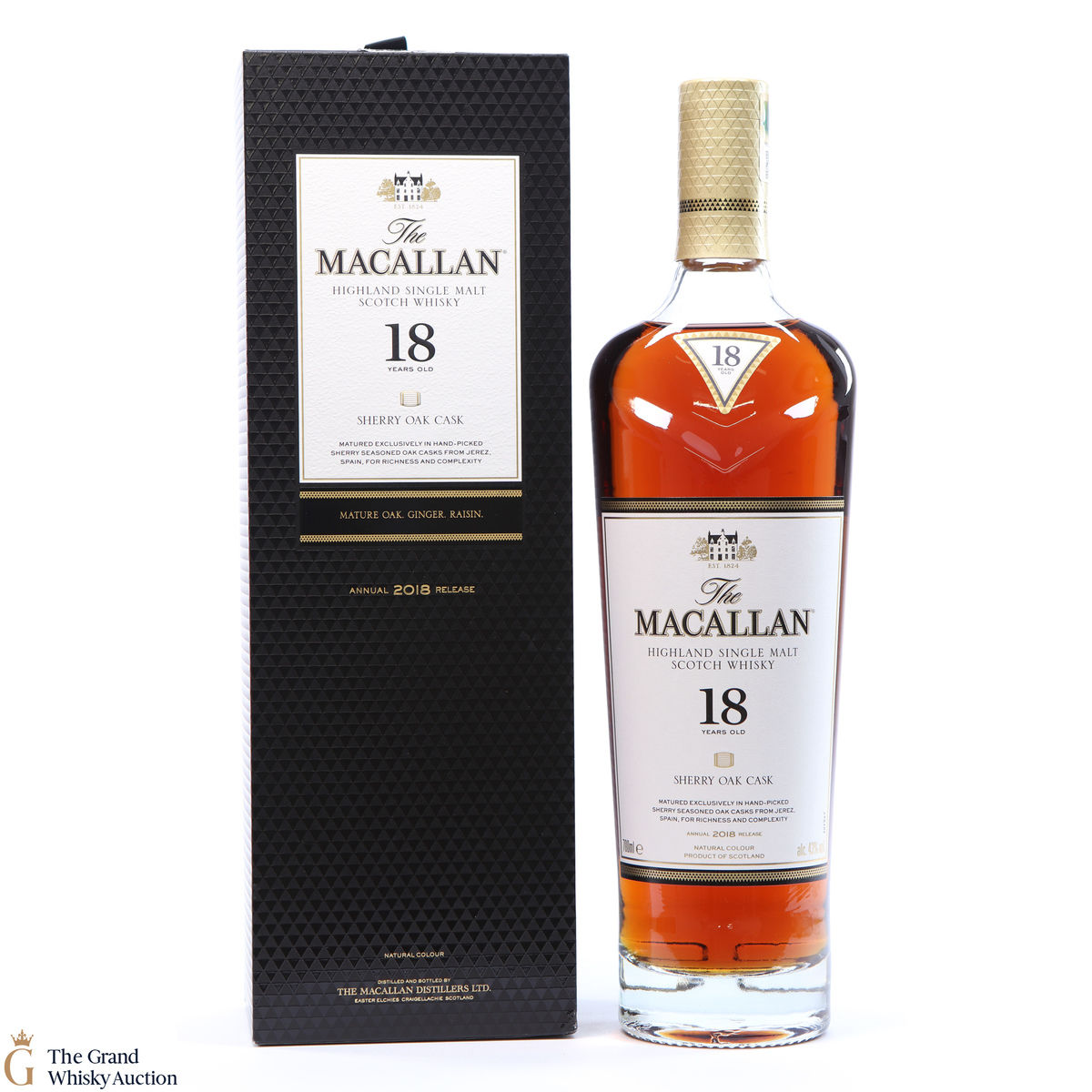 Macallan - 18 Year Old - Sherry Oak (2018)