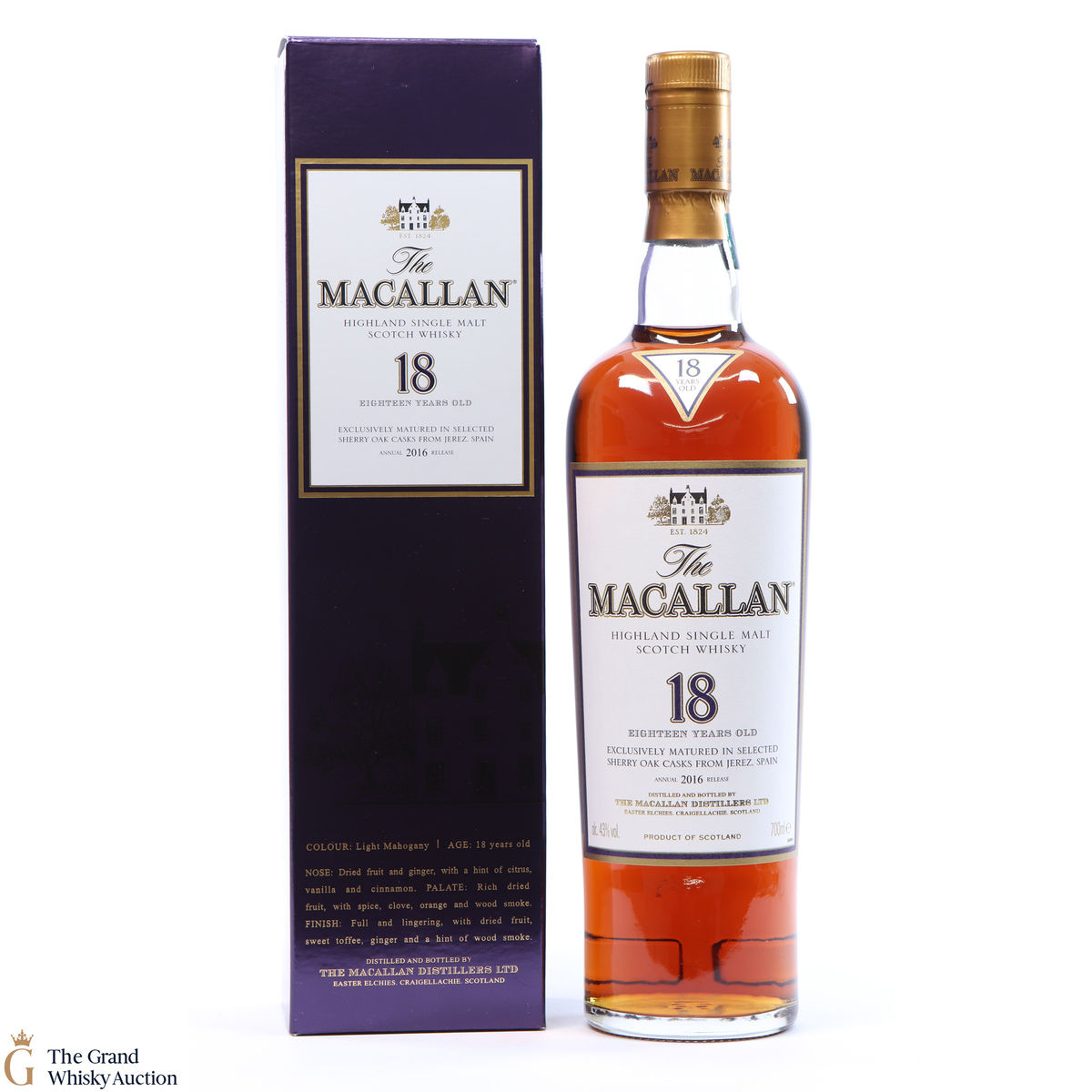 Macallan - 18 Year Old - 2016 Release