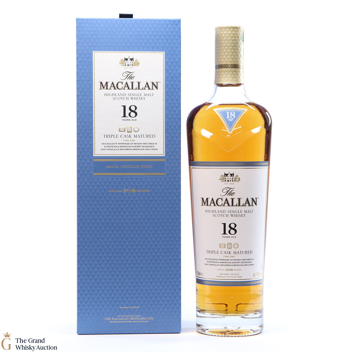 Macallan - 18 Year Old - Triple Cask 2018 (Fine Oak)