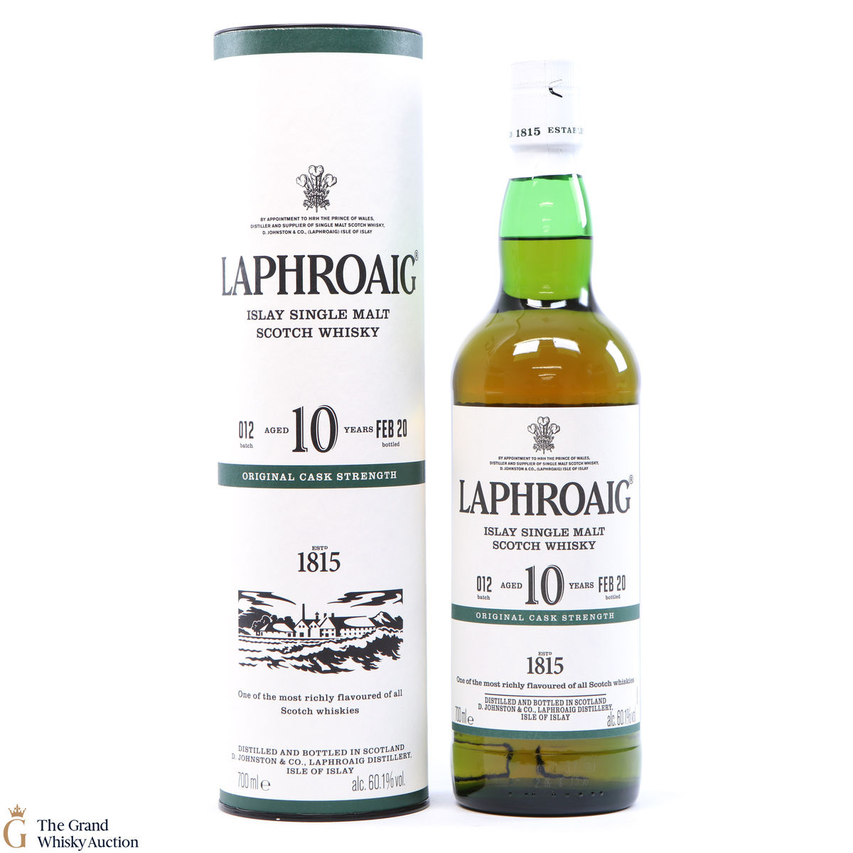 Laphroaig - 10 Year Old - Original Cask Strength Batch #012