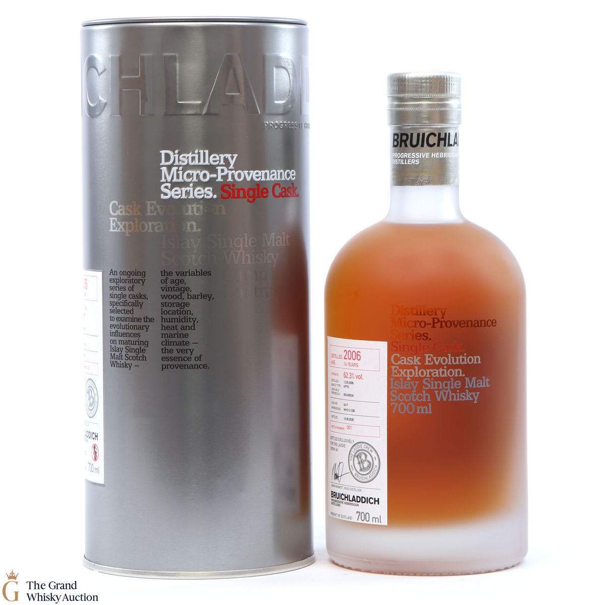 Bruichladdich - 2006 14 Year Old - Micro Provenance - Bottle #1