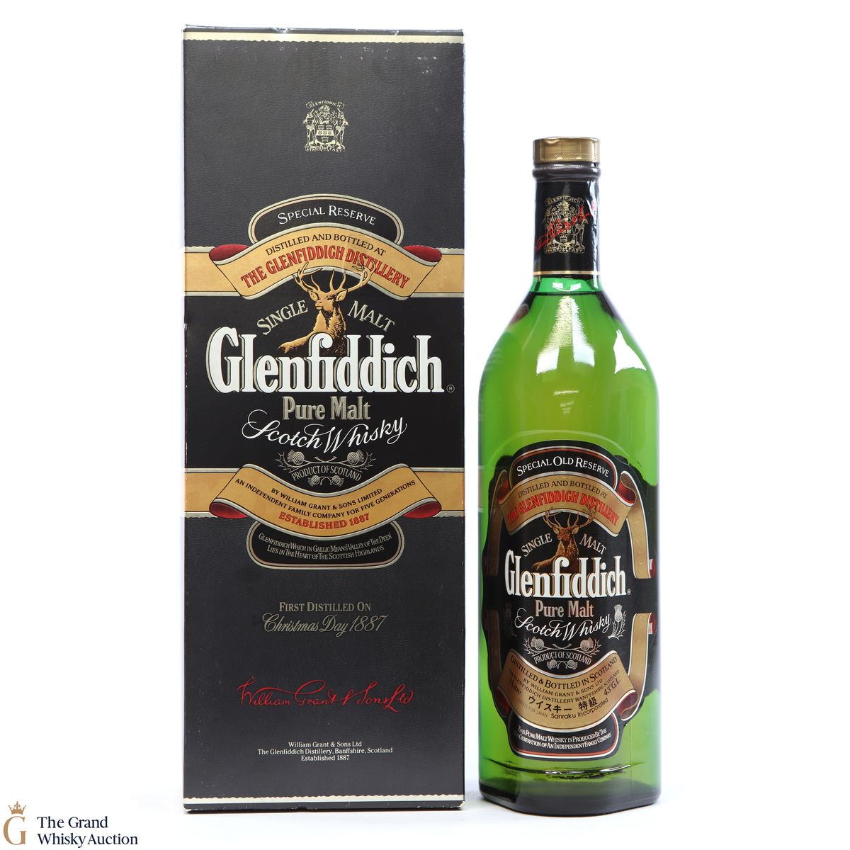 Glenfiddich - Special Reserve - First distilled on Christmas Day 1887