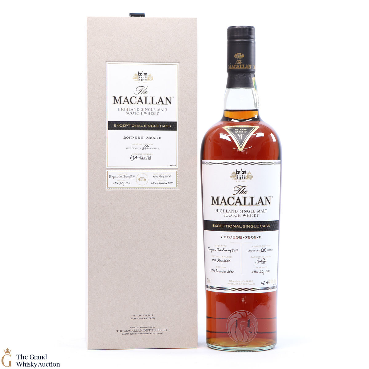 Macallan - Exceptional Single Cask 2017/ESB-7802/11 2005