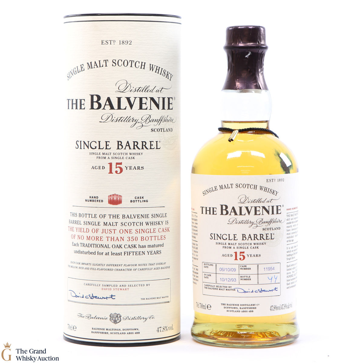 Balvenie - 15 Year Old - 1993 Single Barrel #11954