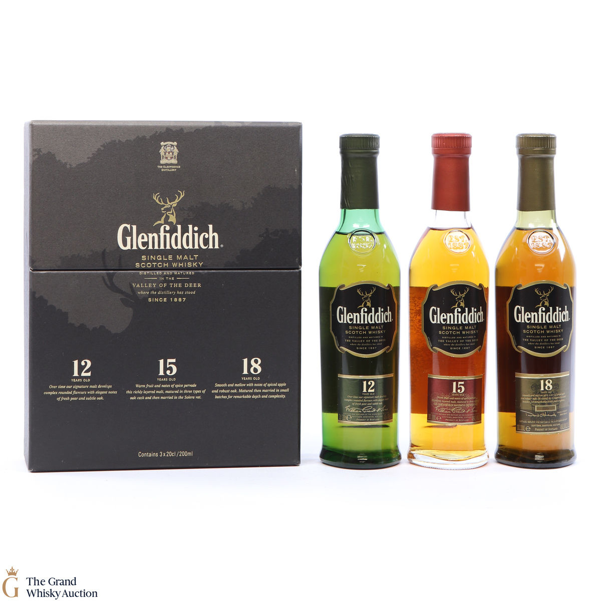 Glenfiddich - Valley of the Deer (3x20cl)