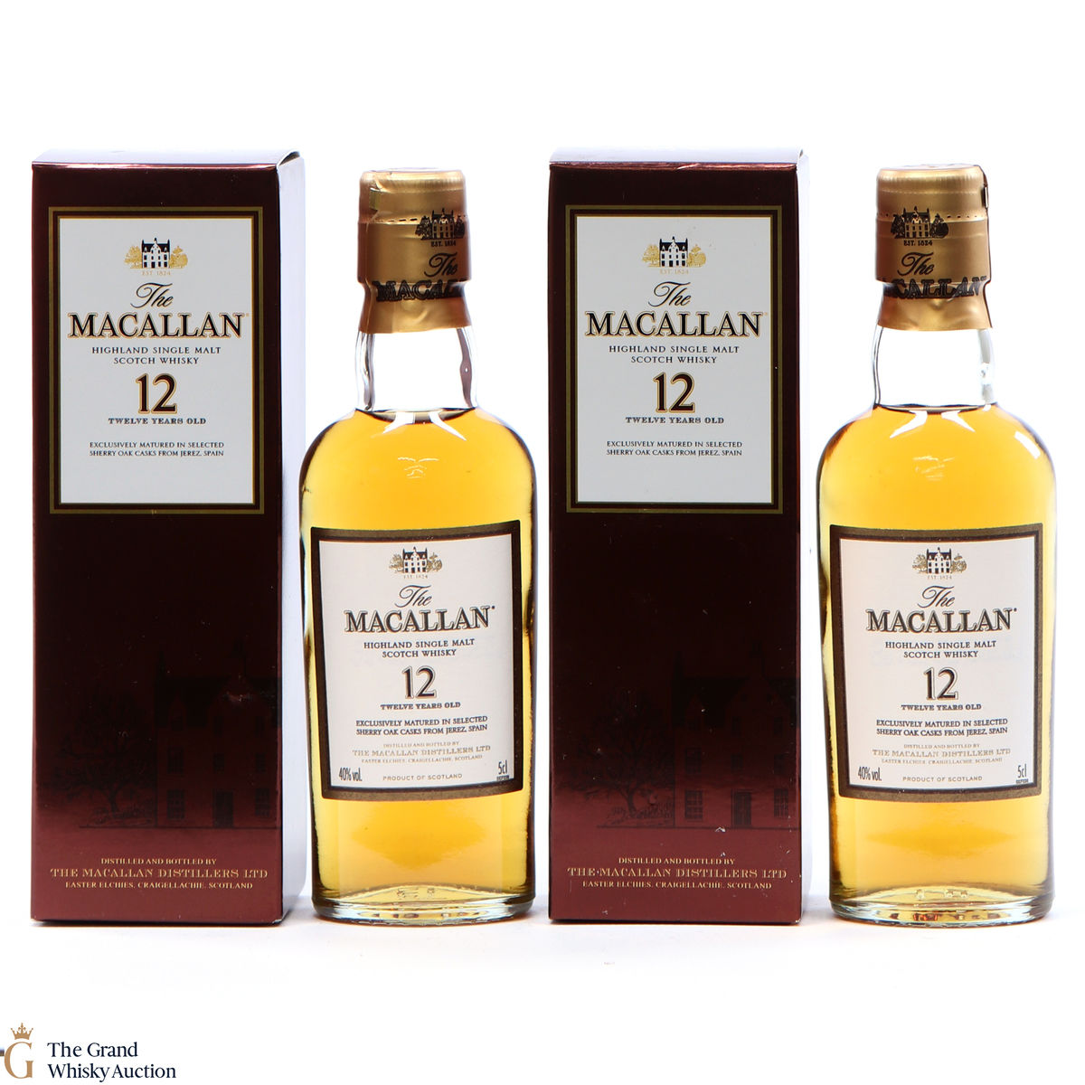 Macallan - 12 Year Old - Sherry Oak (2 x 5cl)