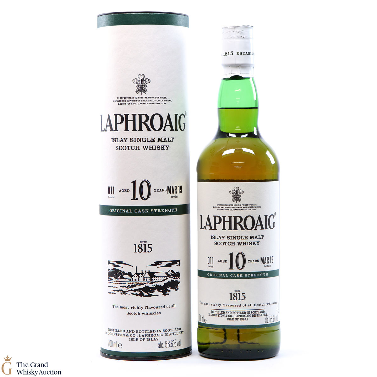 Laphroaig - 10 Year Old - Original Cask Strength Batch #011