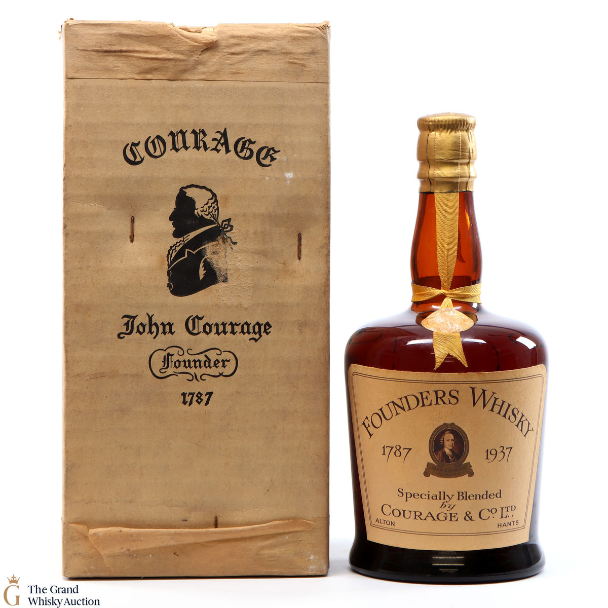 Courage and Co Founders Whisky - 150th Anniversary 1937
