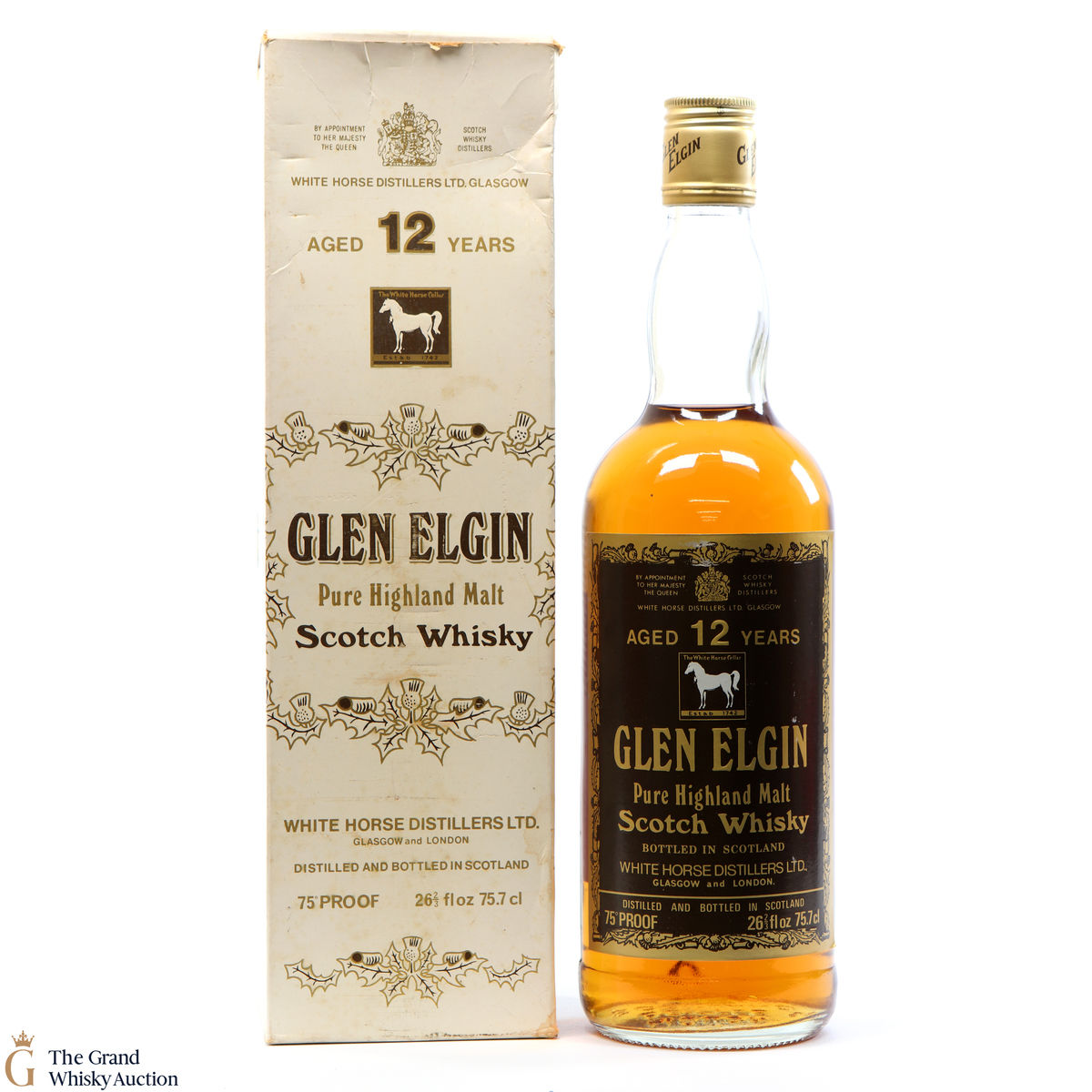 Glen Elgin - 12 Year Old White Horse (1980s)