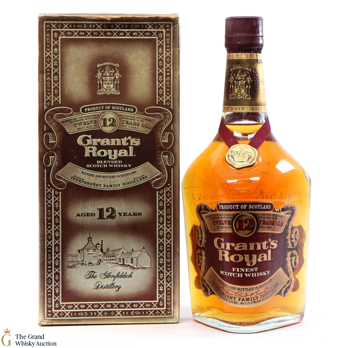 Grant's Royal - 12 Year Old 1980 - 1 Litre 