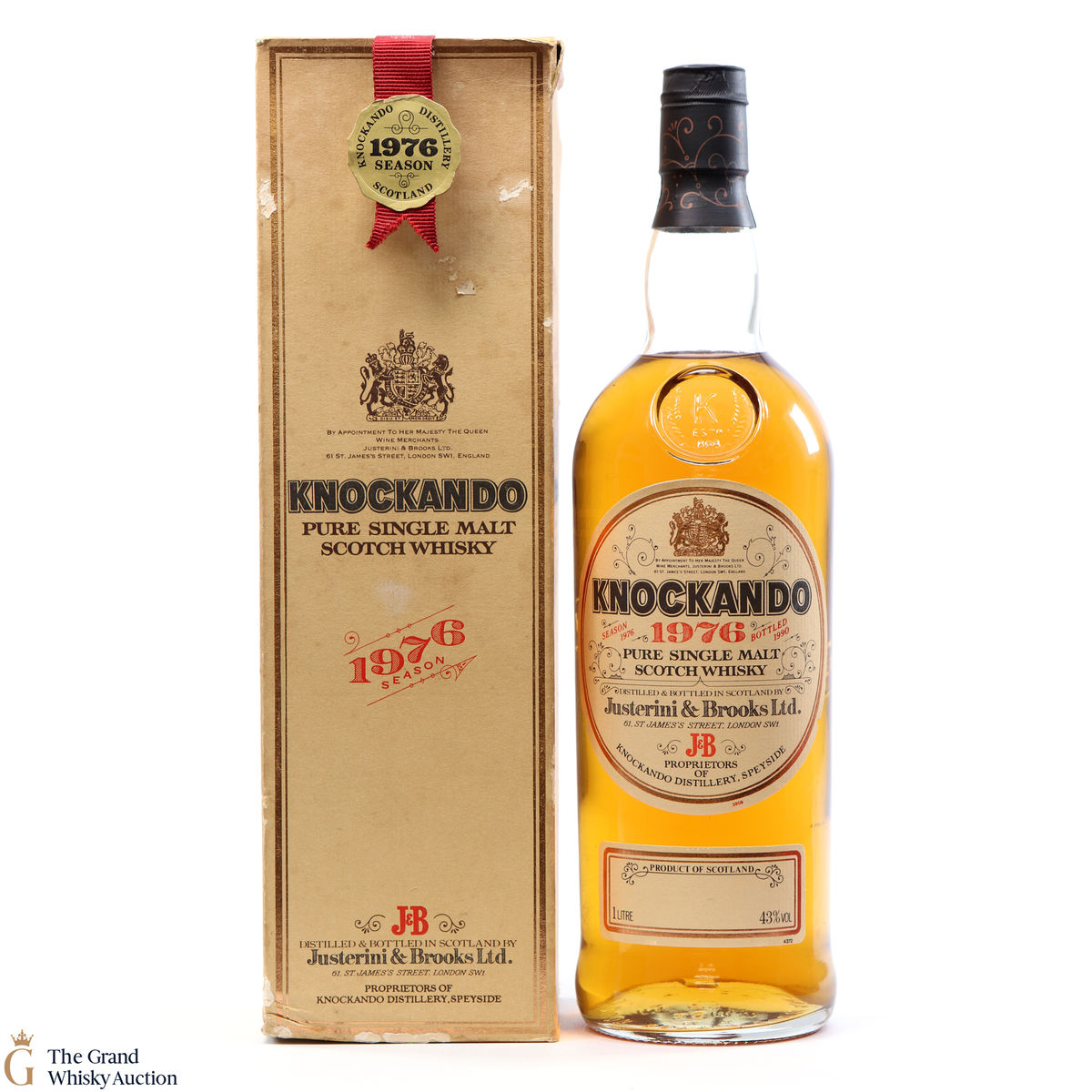Knockando - Pure single malt 1976/1990 Speyside 1L