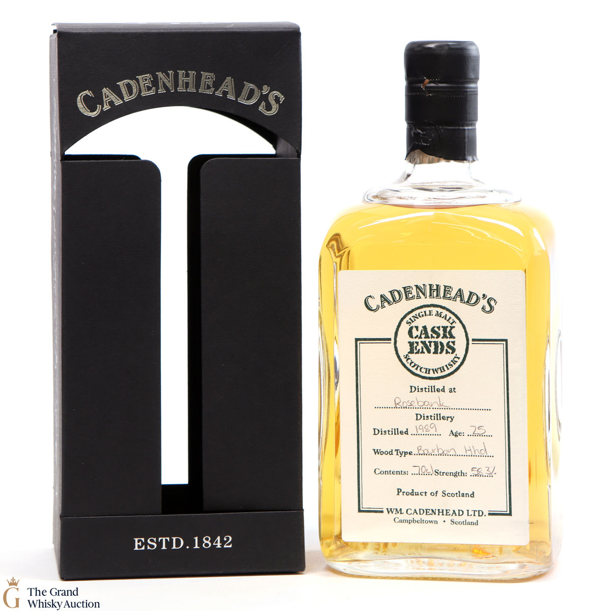 Rosebank - 25 Year Old (1989) - Cadenhead's Cask Ends