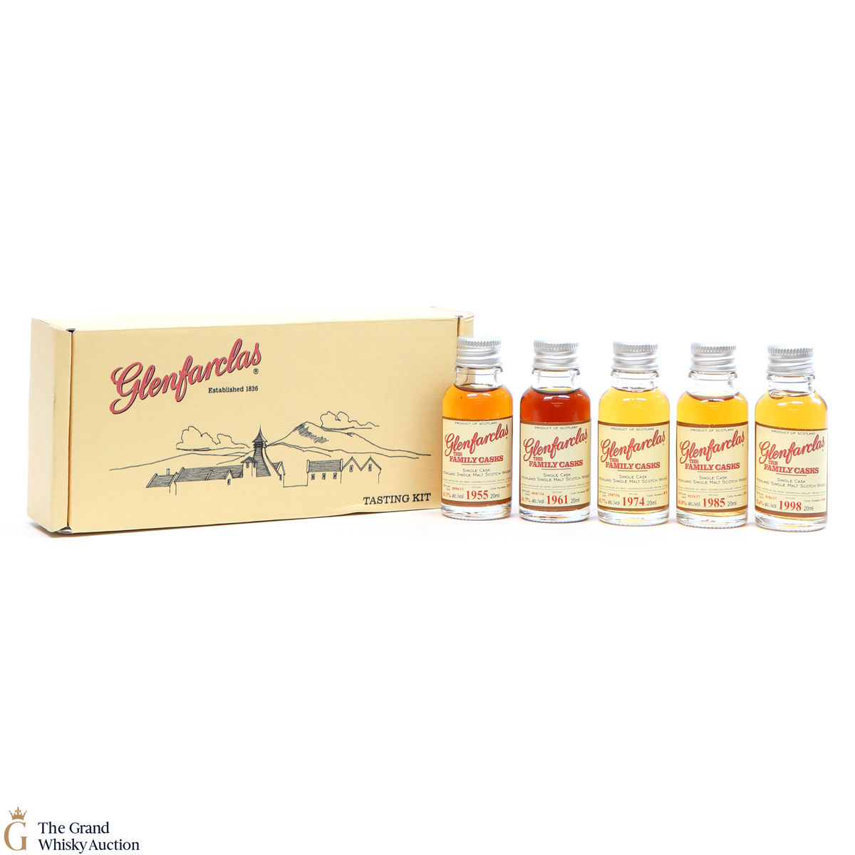Glenfarclas - Family Cask - Tasting Kit (2clx5)