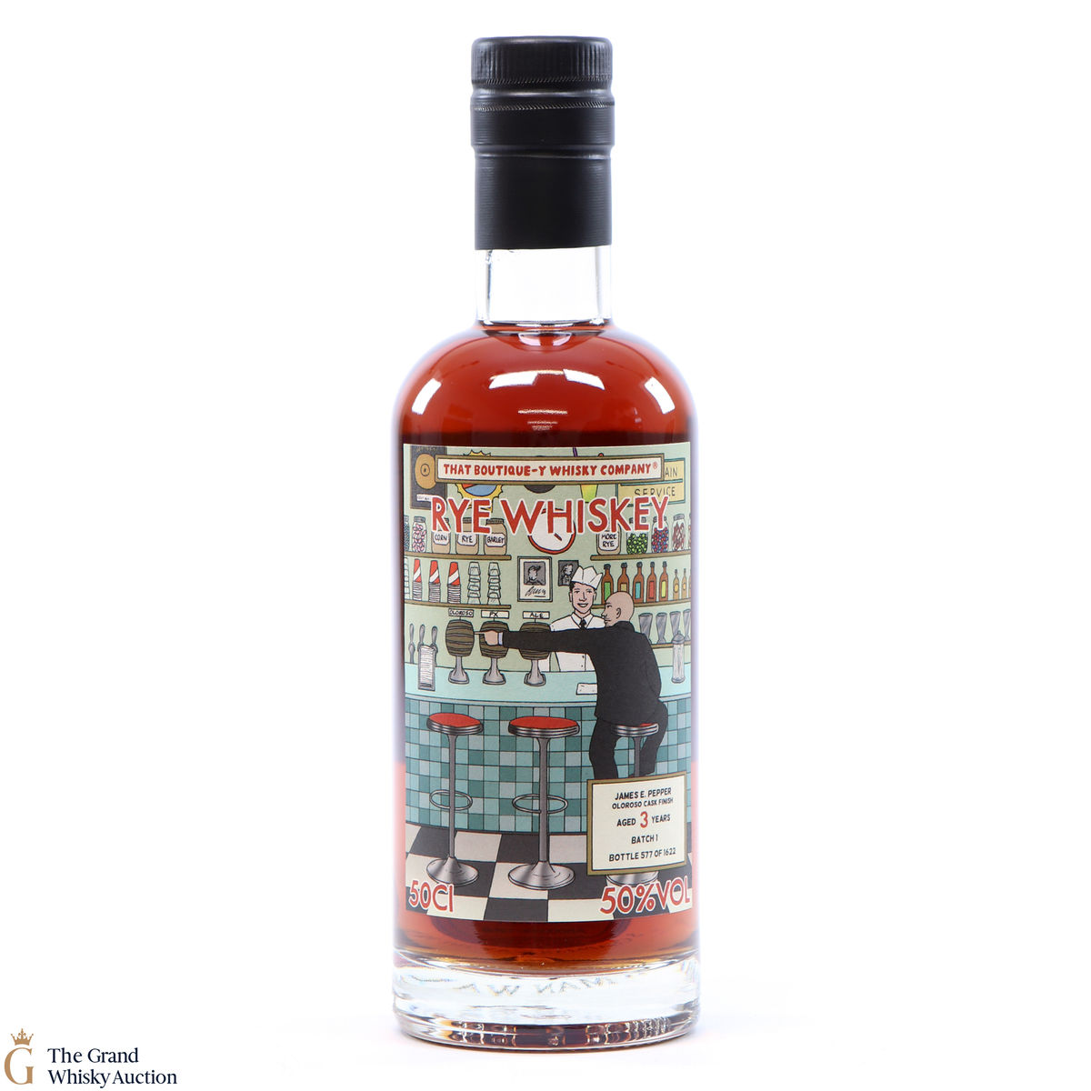 James E. Pepper - 3 Year Old Rye That Boutique-y Rye Company #1