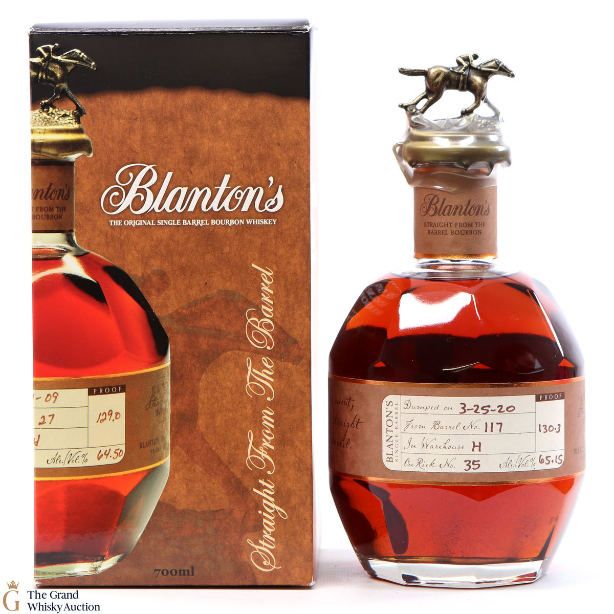 Blanton’s - Straight From The Barrel - Cask Strength