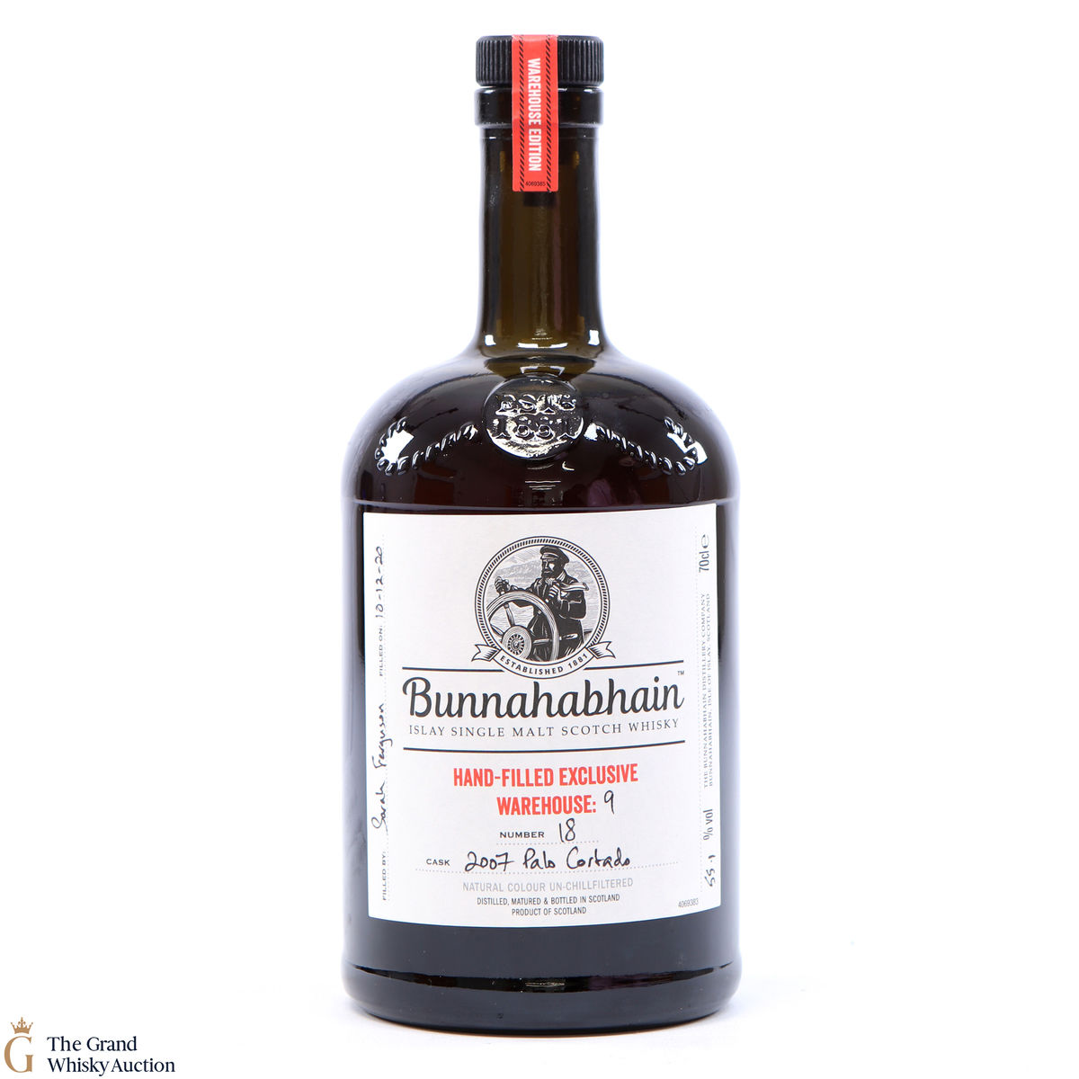 Bunnahabhain - 2007 Palo Cortado - Handfill 2020