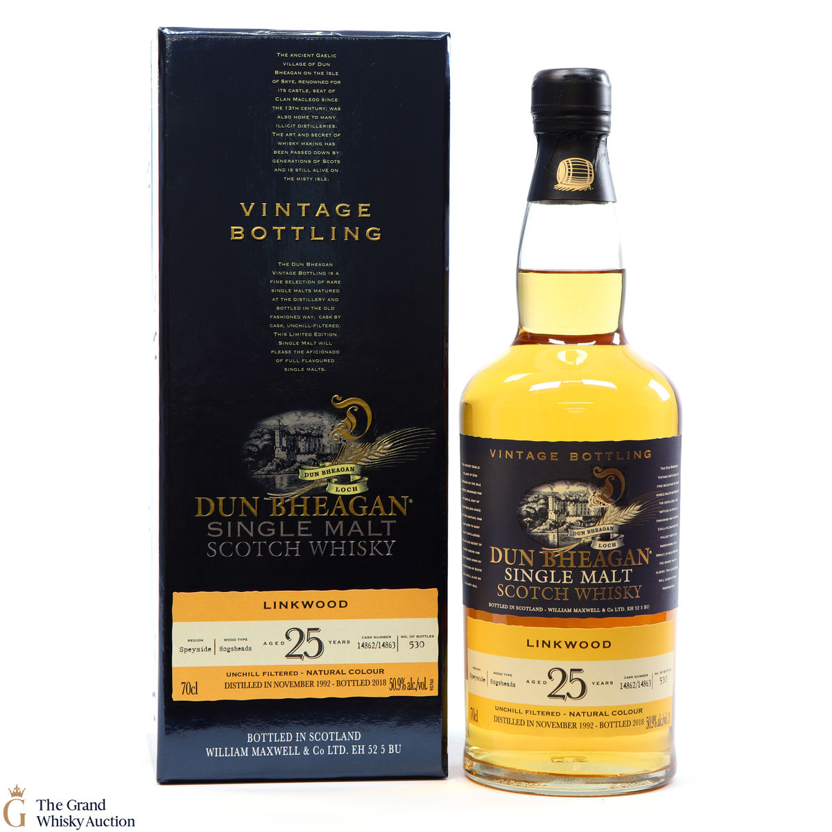 Linkwood - 25 Year Old 1992 #14862/14863 - Vintage  Bottling