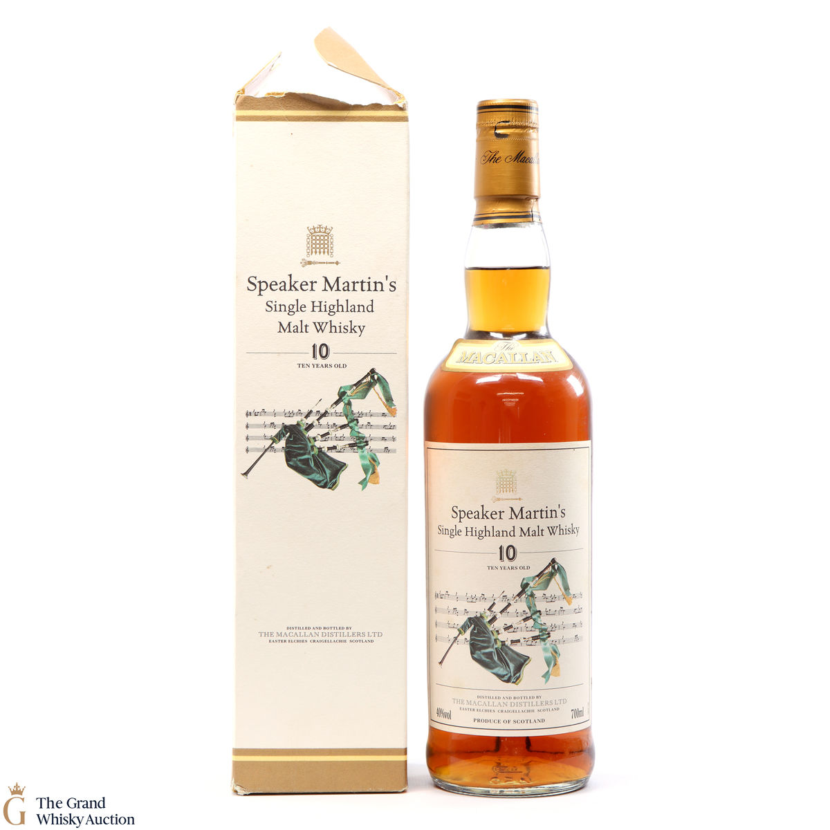 Macallan - 10 Year Old - Speaker Martin's