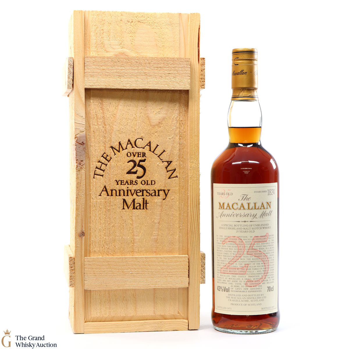 Macallan - 25 Year Old - 1971 Anniversary Malt