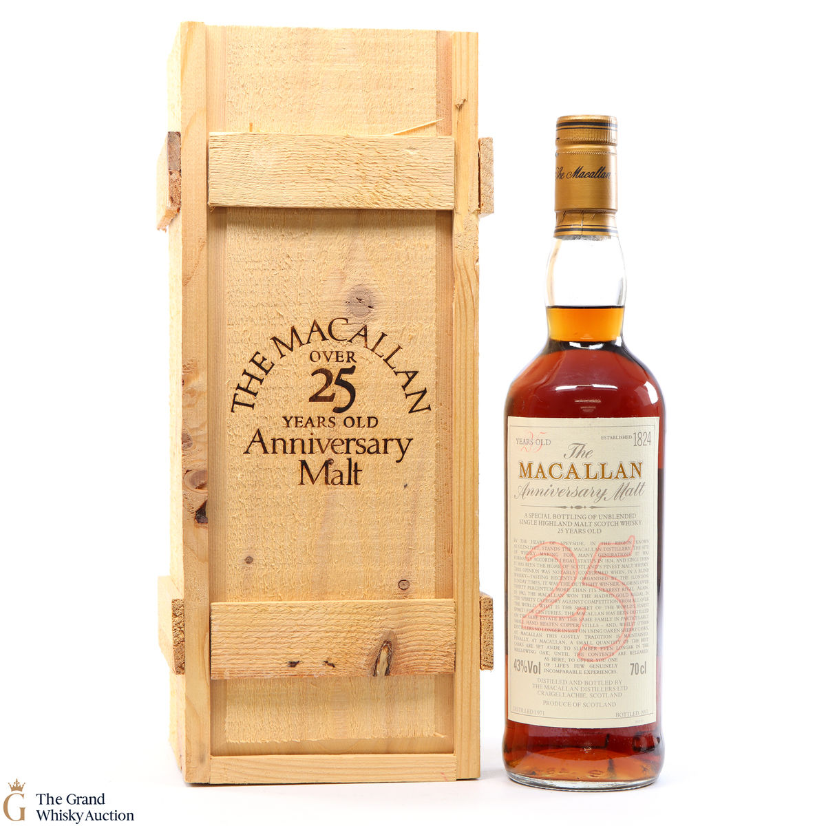 Macallan - 25 Year Old - 1971 Anniversary Malt