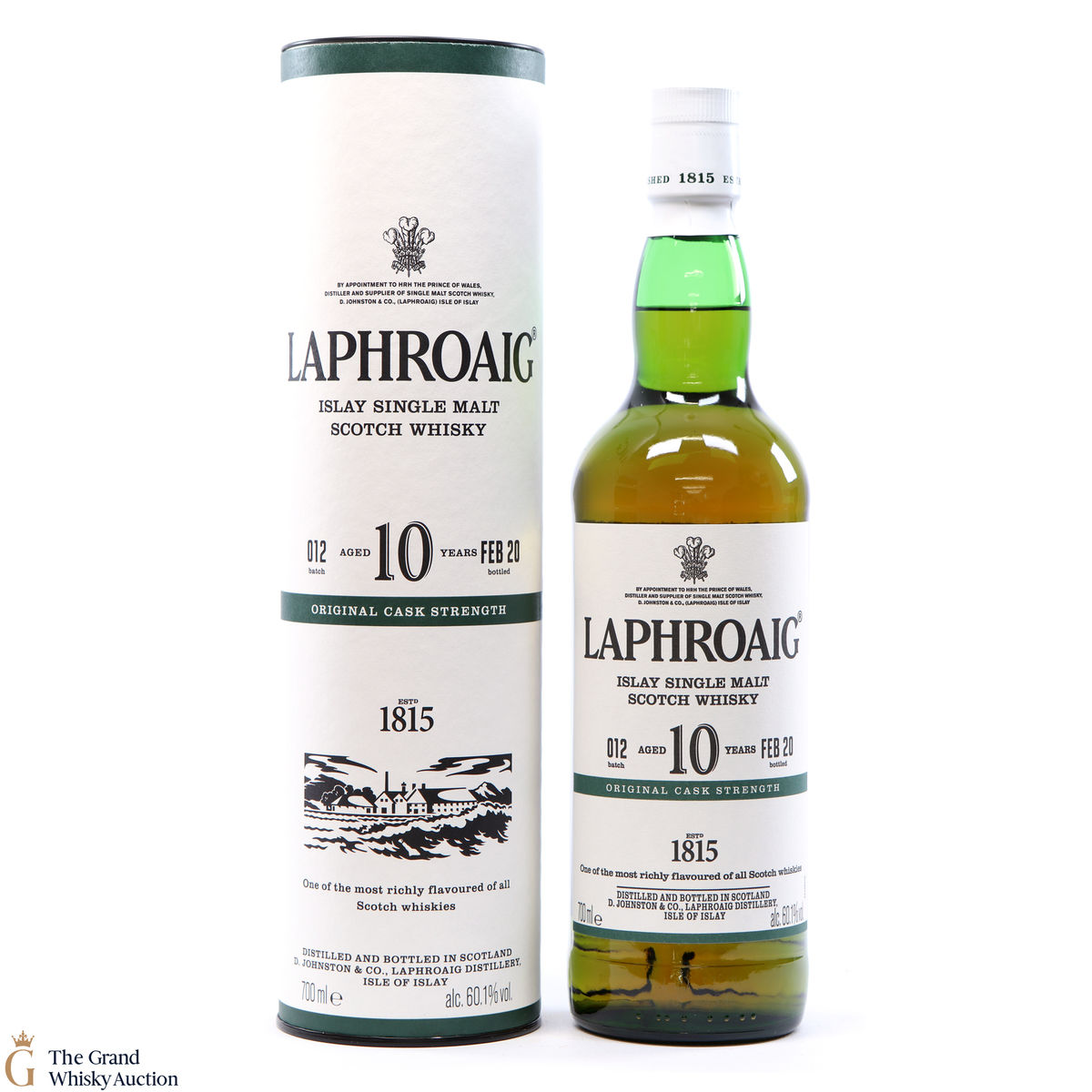Laphroaig - 10 Year Old - Original Cask Strength Batch #012