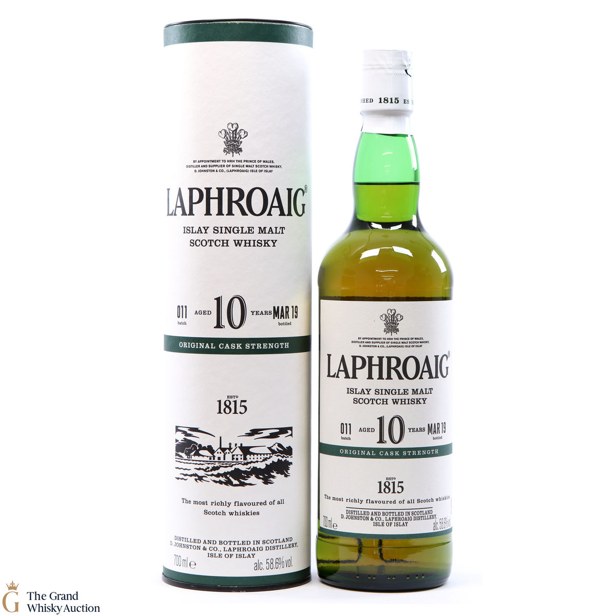 Laphroaig - 10 Year Old - Original Cask Strength Batch #012