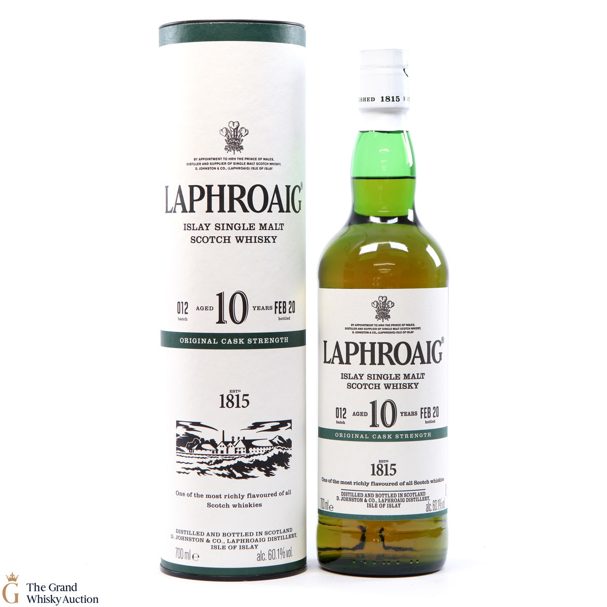 Laphroaig - 10 Year Old - Original Cask Strength Batch #012