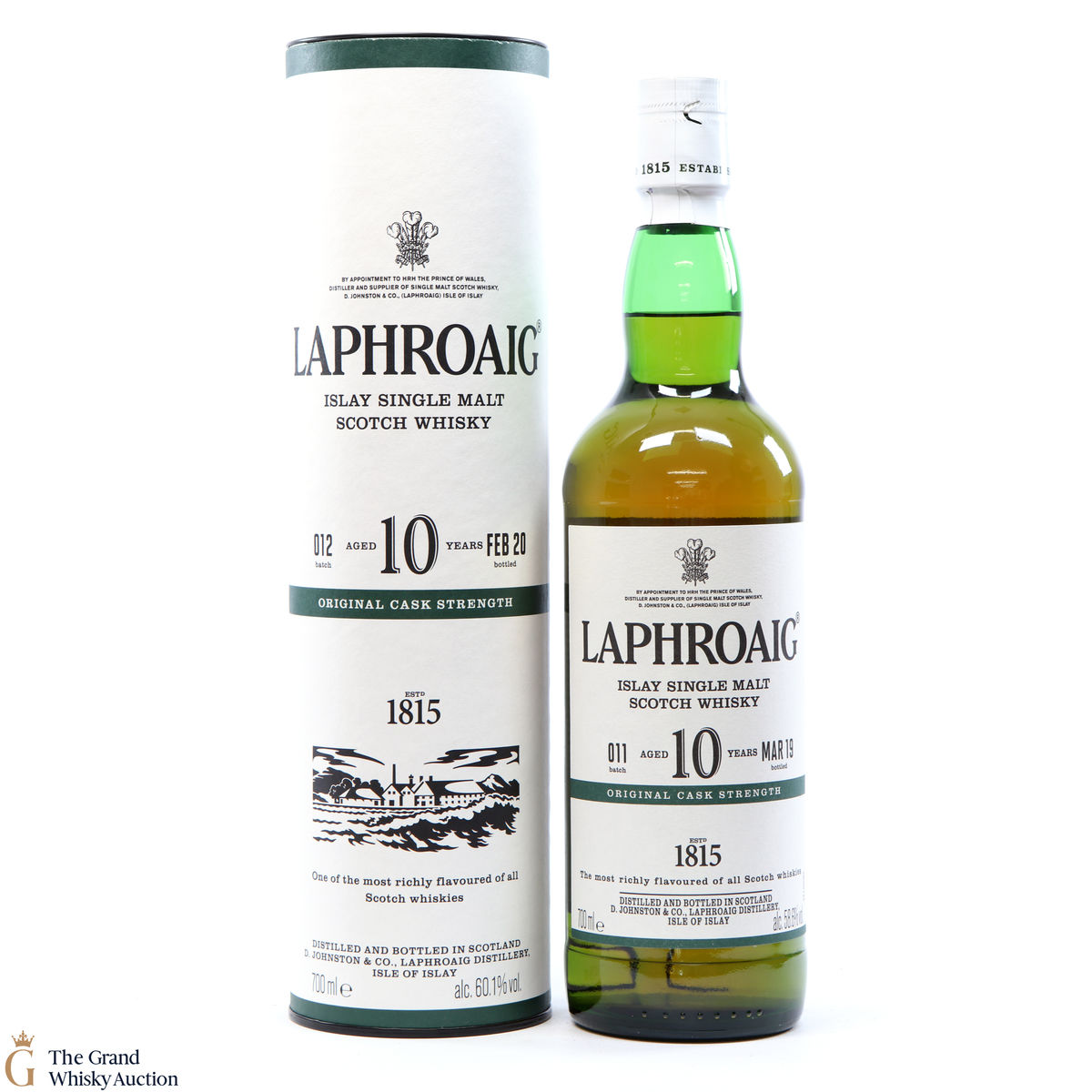 Laphroaig - 10 Year Old - Original Cask Strength Batch #012