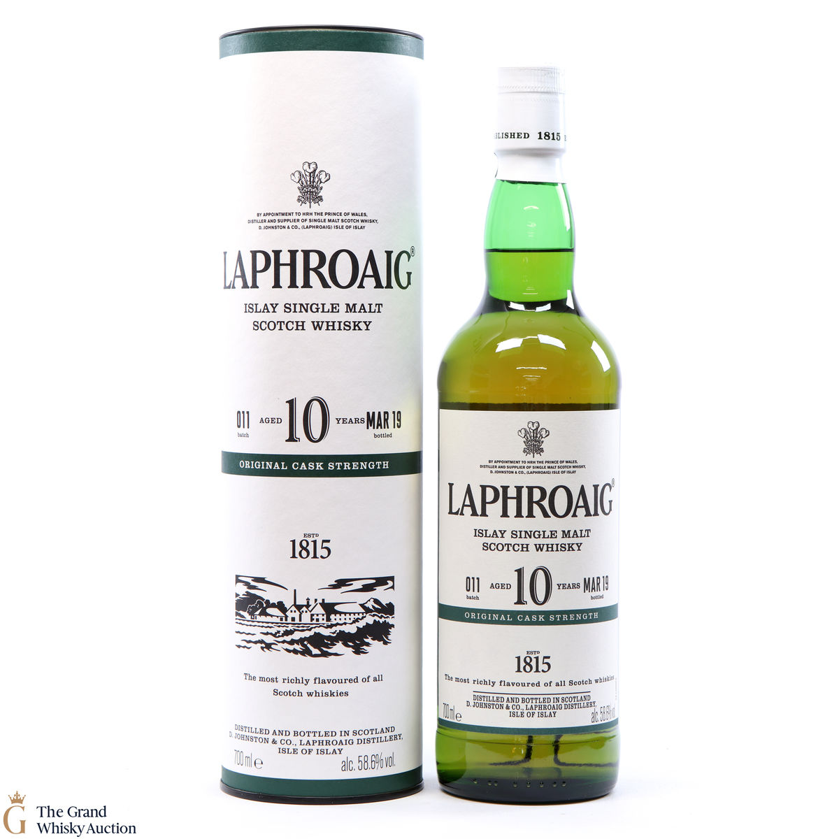 Laphroaig - 10 Year Old - Original Cask Strength Batch #012