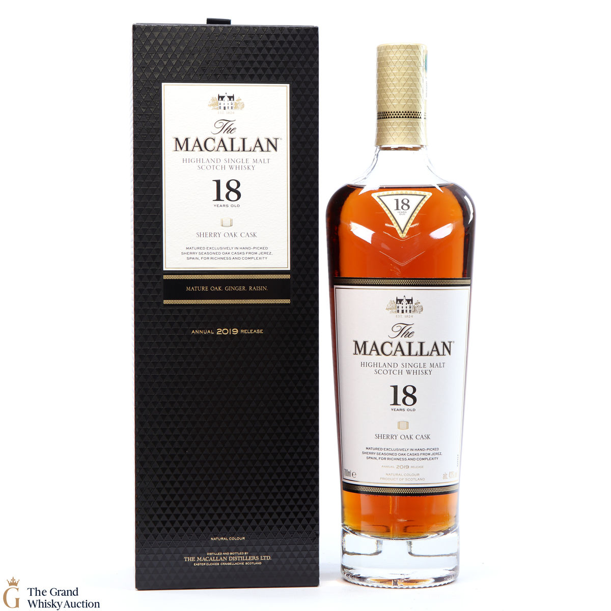 Macallan - 18 Year Old - Sherry Oak (2019)