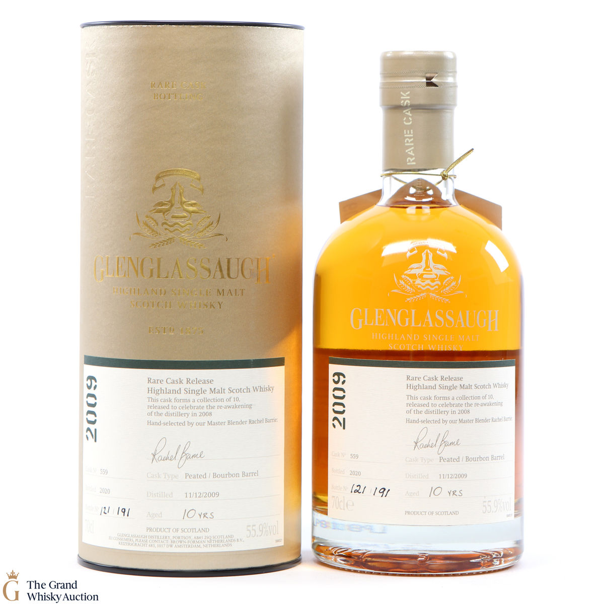 Glenglassaugh - 10 Year Old - Coastal Cask Collection Rare Cask #559