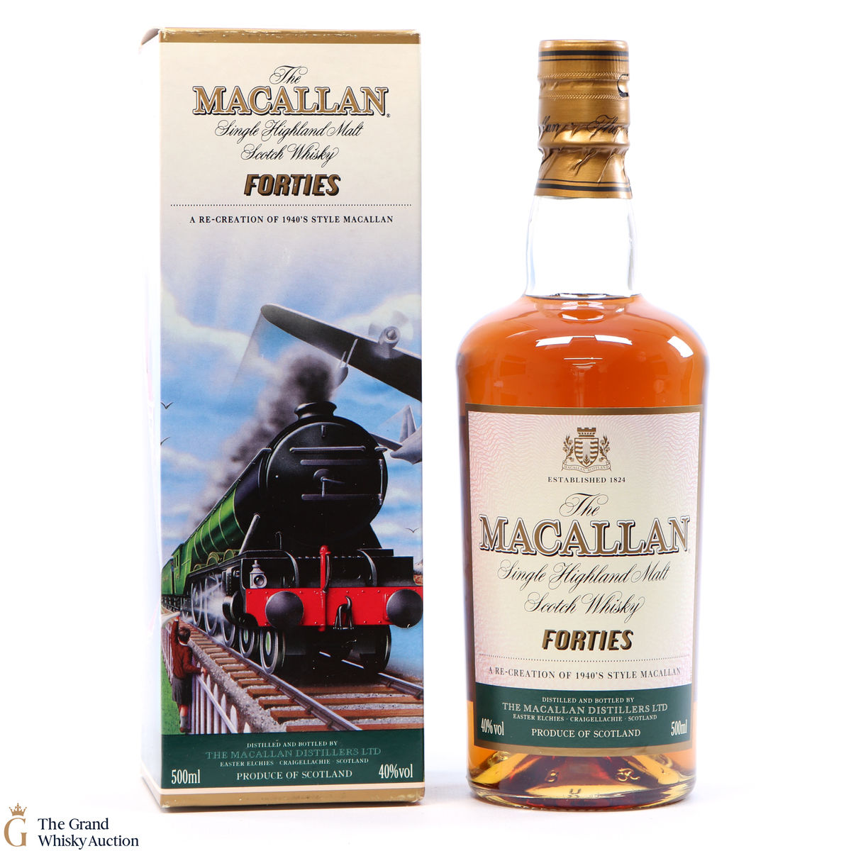 Macallan - Travel Decades Series - Forties (50cl)