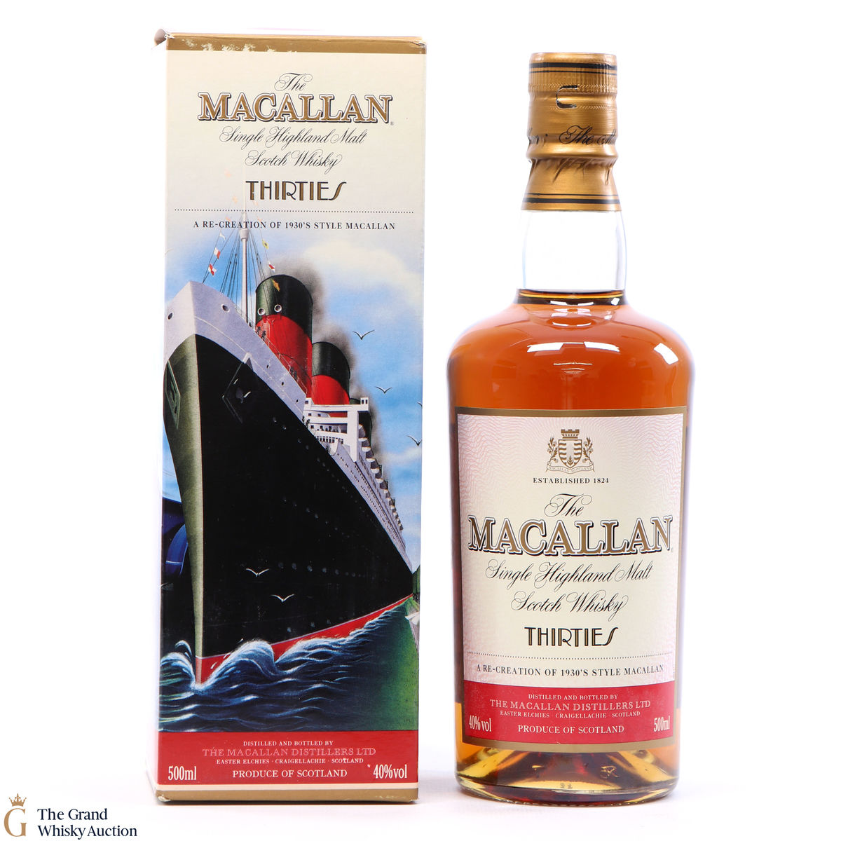 Macallan - Travel Decades Series - Thirties (50cl)