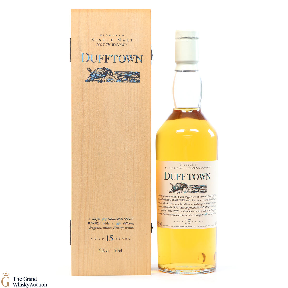 Dufftown - 15 Year Old Flora and Fauna (Wooden box & White Cap)
