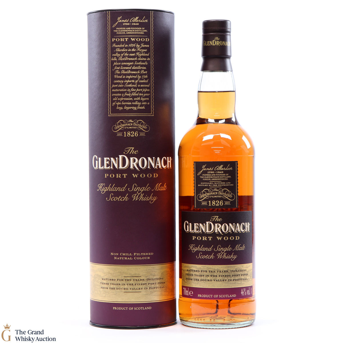 Glendronach - 10 Year Old Port Wood