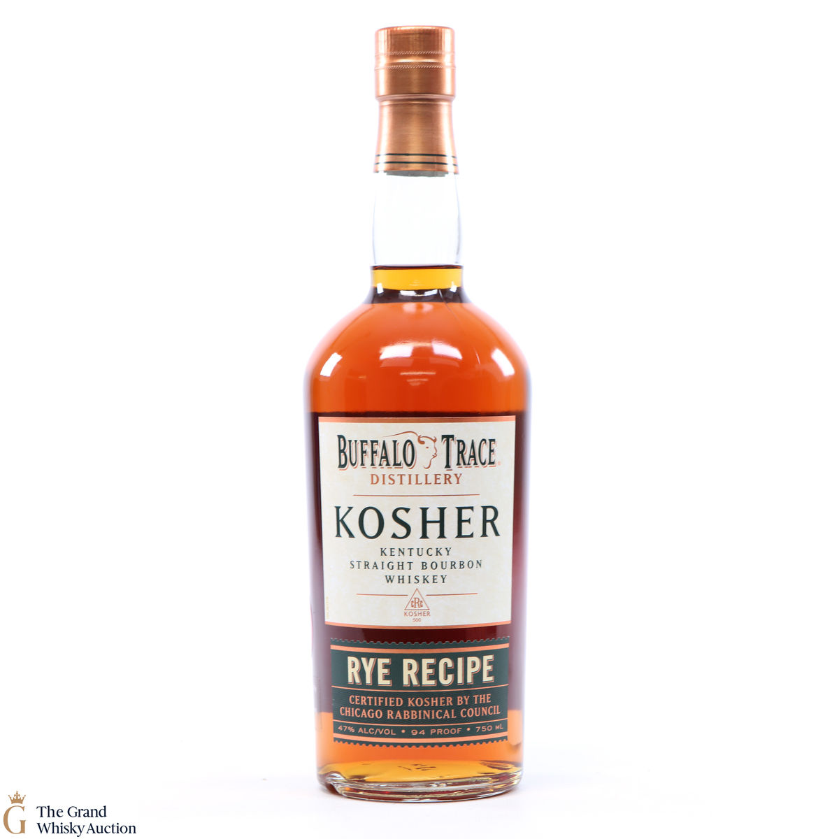 Buffalo Trace - Kosher Rye Recipe 94 Proof 75cl