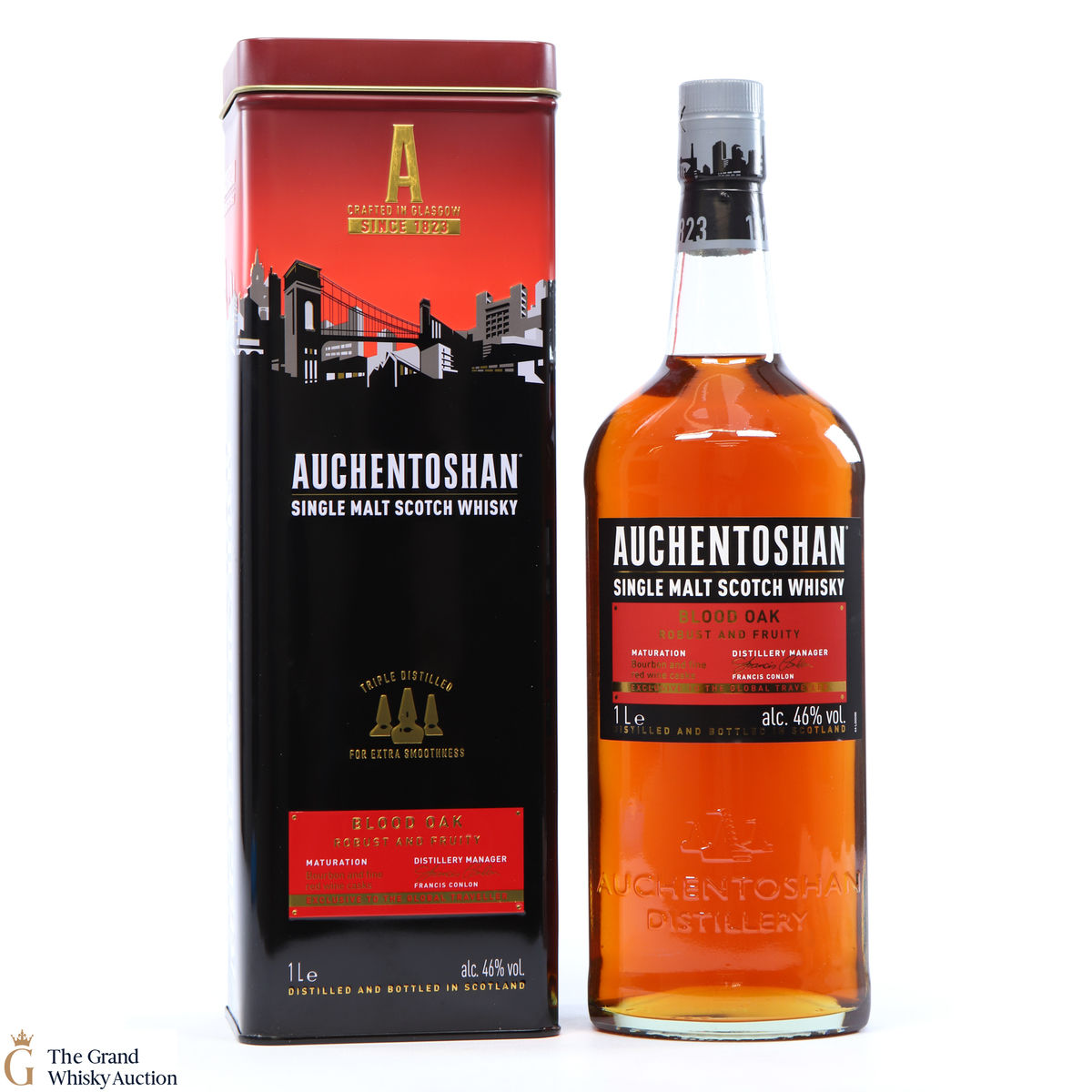 Auchentoshan - Blood Oak Travel Retail 1L