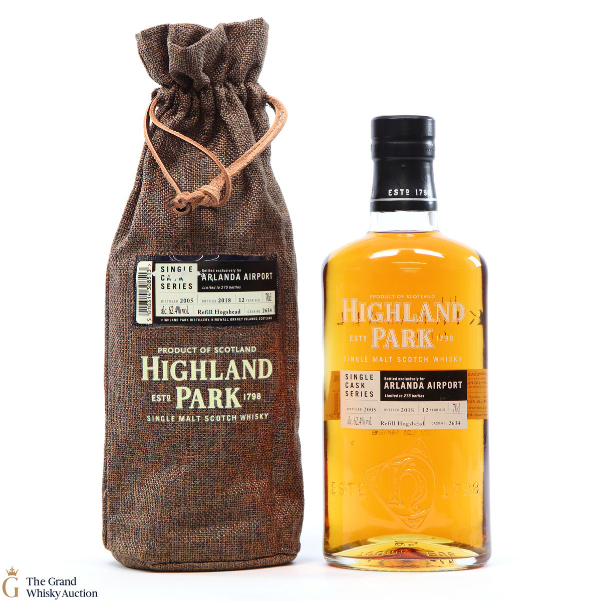 Highland Park - 12 Year Old - Single Cask #2634 - Arlanda Airport
