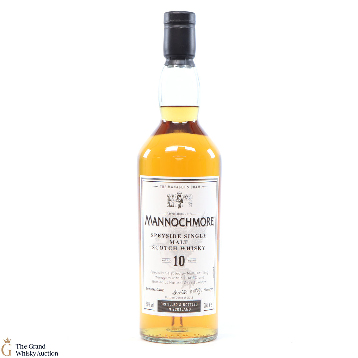 Mannochmore - 10 Year Old - 2018 Manager's Dram 