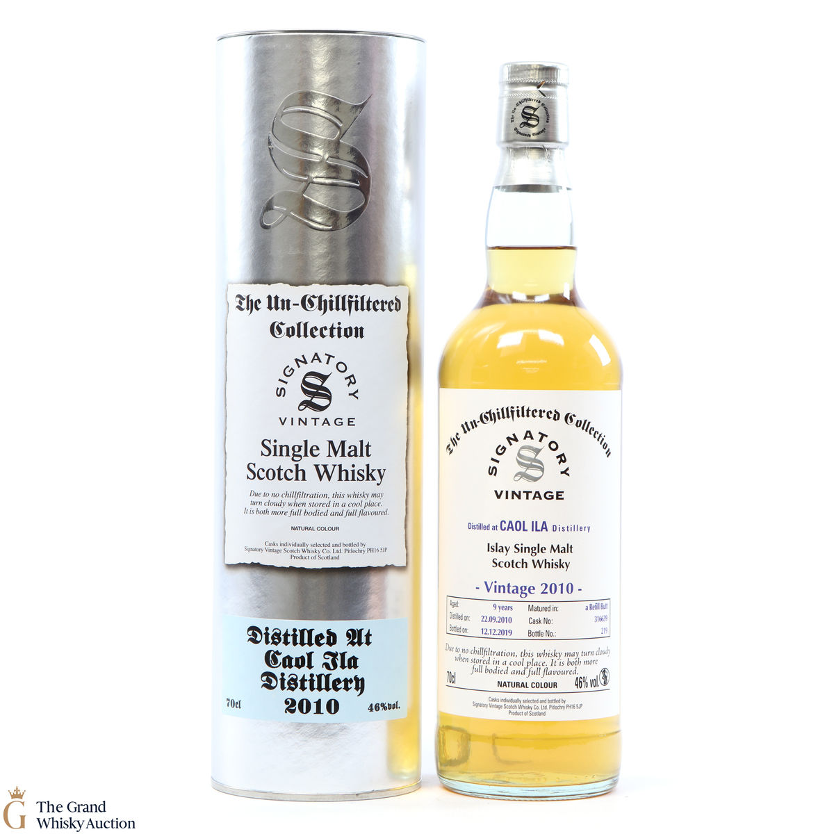 Caol Ila - 9 Year Old 2010 Signatory #316639