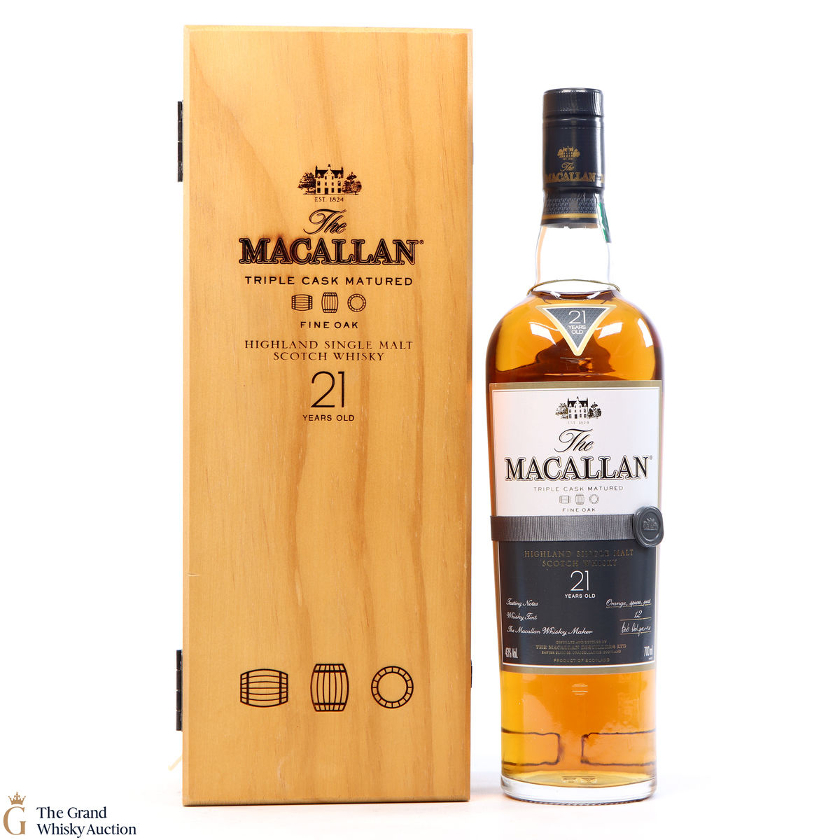 Macallan - 21 Year Old - Fine Oak