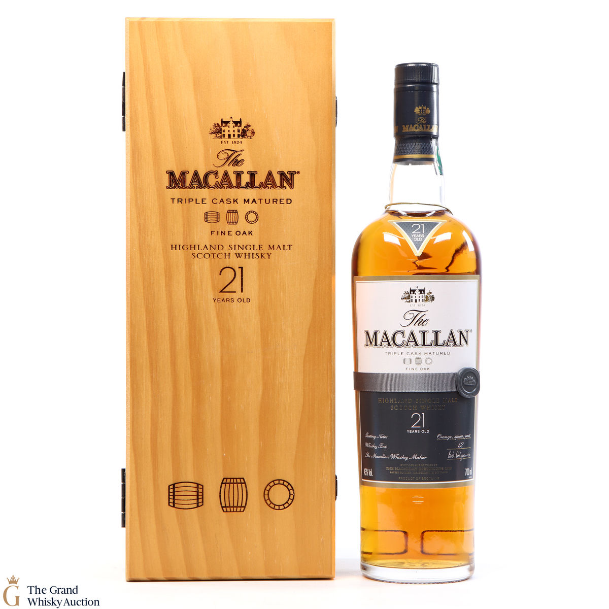 Macallan - 21 Year Old - Fine Oak
