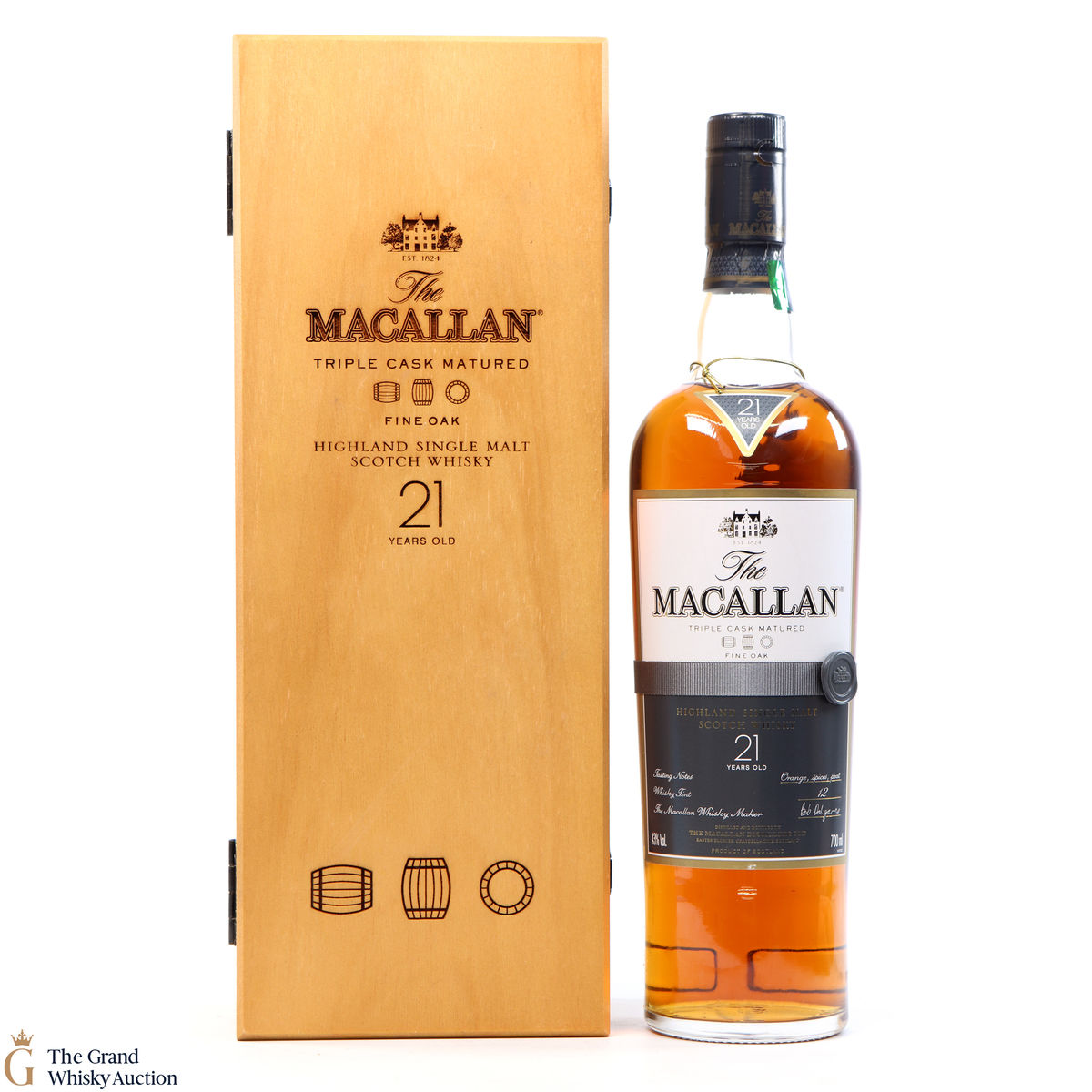 Macallan - 21 Year Old - Fine Oak