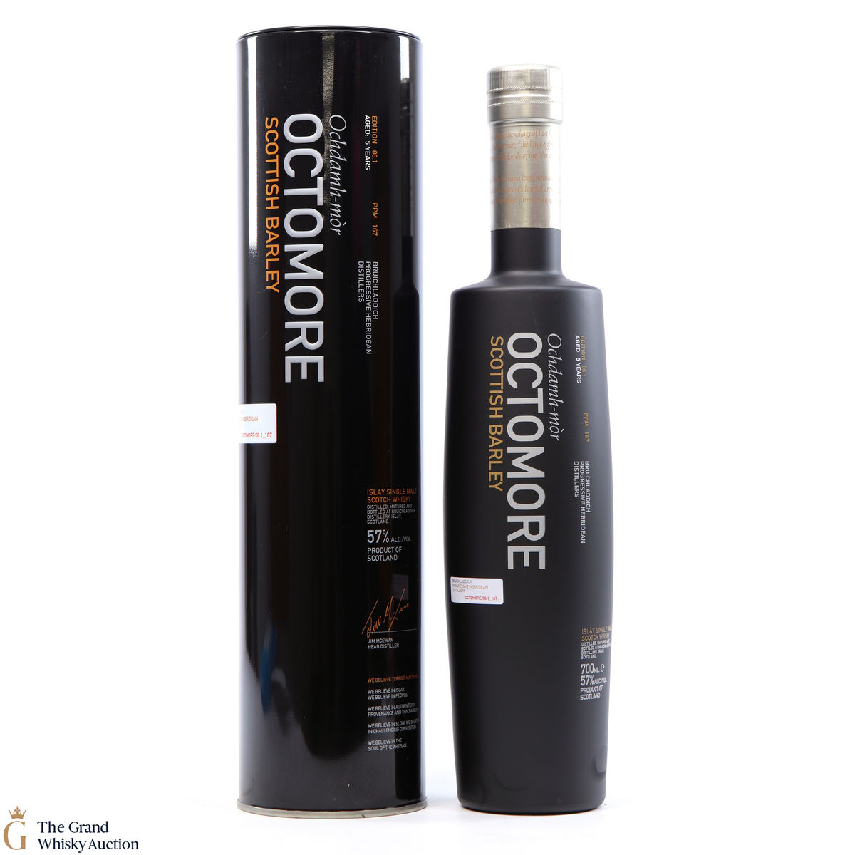 Bruichladdich - Octomore 06.1 - 5 Year Old - Scottish Barley
