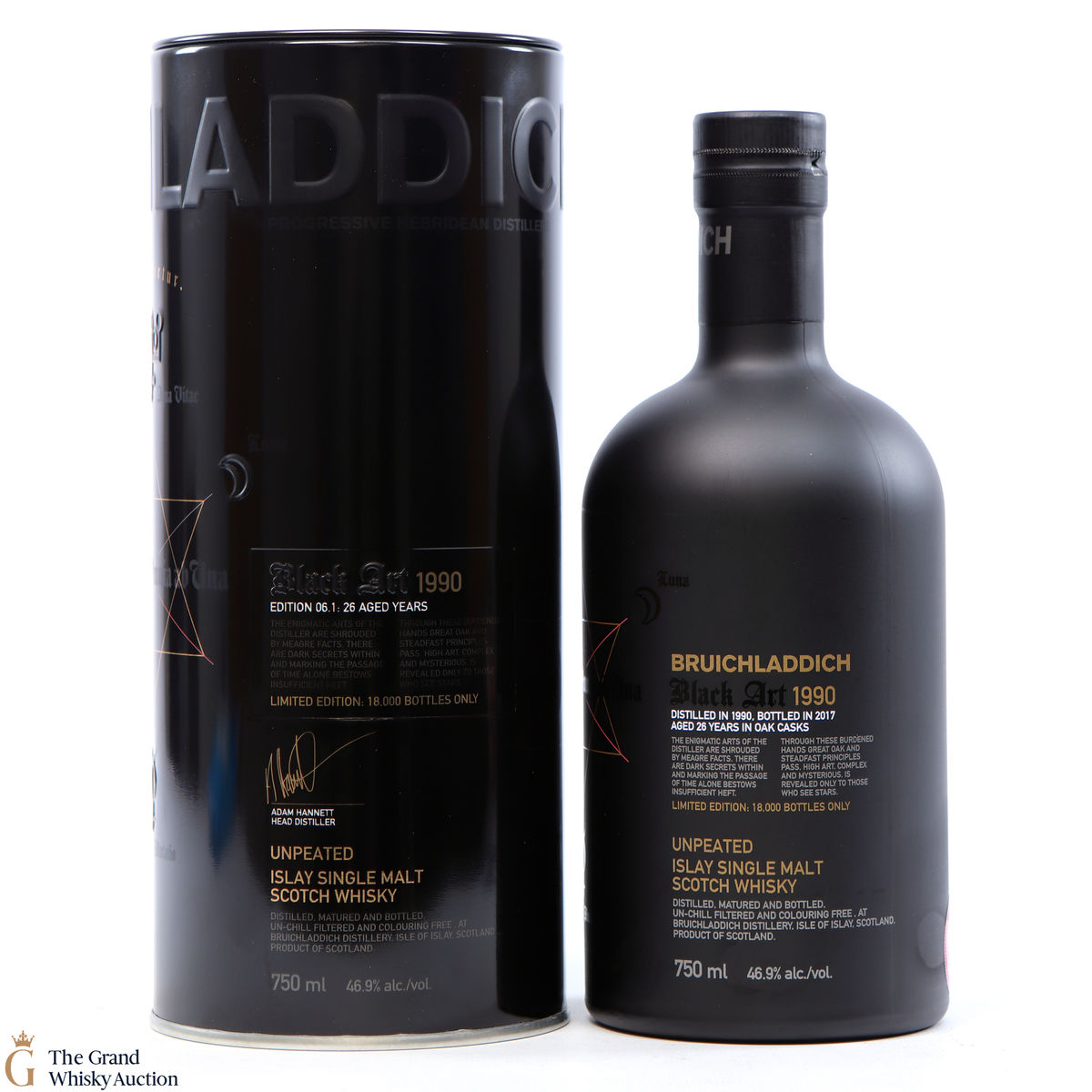Bruichladdich - 26 Year Old 1990 Black Art Edition 6.1