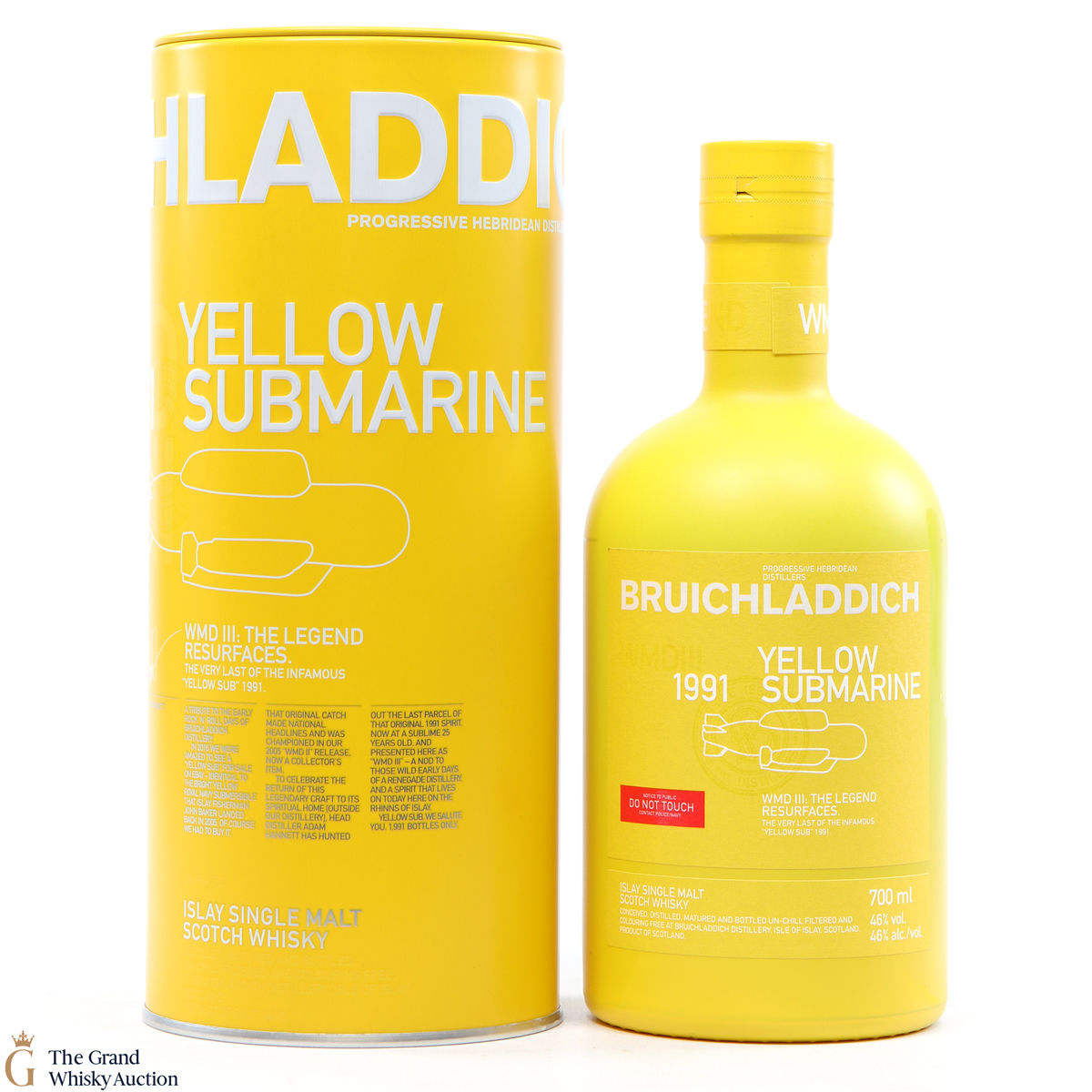 Bruichladdich - 25 Year Old (1991) - Yellow Submarine WMDIII - The Legend Resurfaces